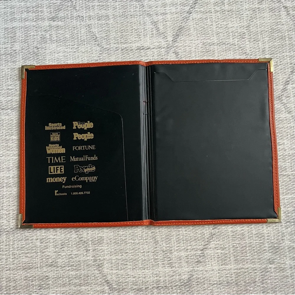 Vintage Sports Illustrated NBA Basketball Style Portfolio Binder Folder